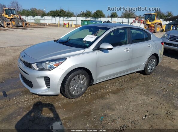 3KPA24AD4LE309621 2020 KIA RIO Gray Передня ліва чверть