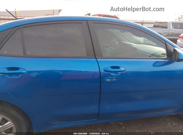 3KPA24AD4NE468206 2022 KIA RIO Blue 