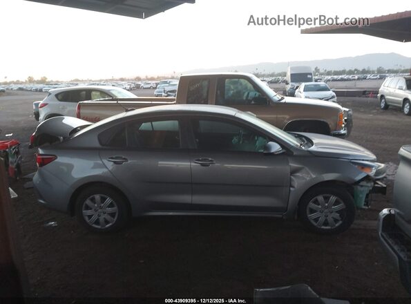 3KPA24AD4NE474829 2022 KIA RIO Gray Սալոնի 360 աստիճան տեսք