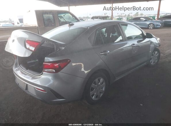3KPA24AD4NE474829 2022 KIA RIO Gray Հետևի աջ