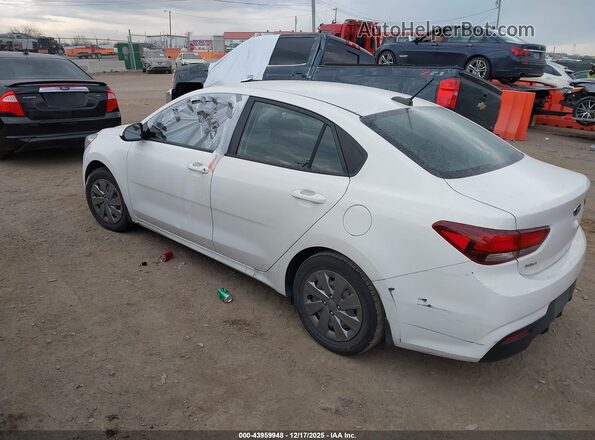 3KPA24AD6LE298928 2020 KIA RIO White Tył lewy