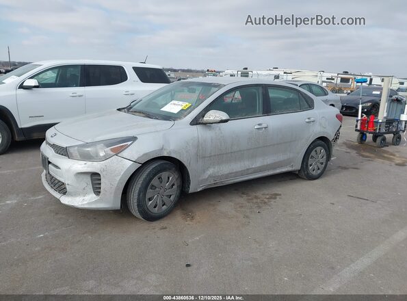 3KPA24AD6LE343706 2020 KIA RIO Серебряный Передняя левая четверть