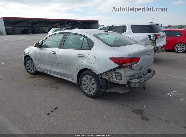 3KPA24AD6LE343706 2020 KIA RIO Серебряный Задняя левая четверть