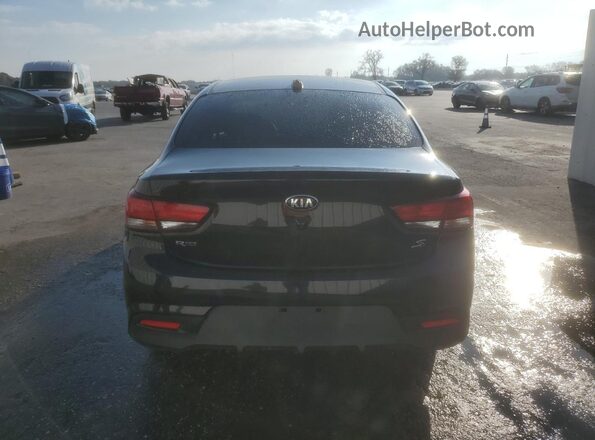 3KPA24AD7LE283063 2020 KIA RIO Черный Вид сзади