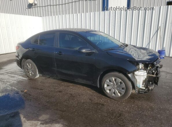 3KPA24AD7LE283063 2020 KIA RIO Черный Передняя правая четверть