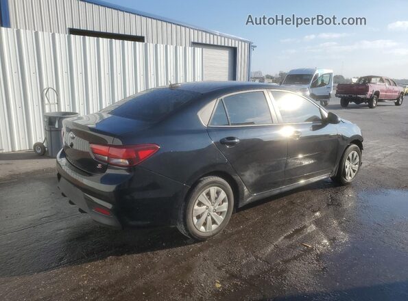 3KPA24AD7LE283063 2020 KIA RIO Черный Задняя правая четверть