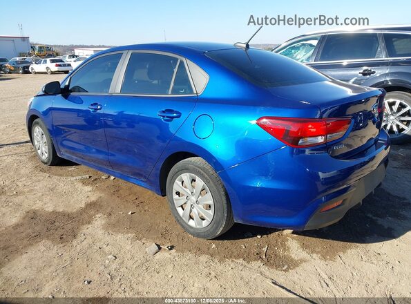 3KPA24AD7LE331225 2020 KIA RIO Blue Tył lewy