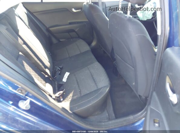 3KPA24AD7LE331225 2020 KIA RIO Blue Widok naklejki z numerem VIN