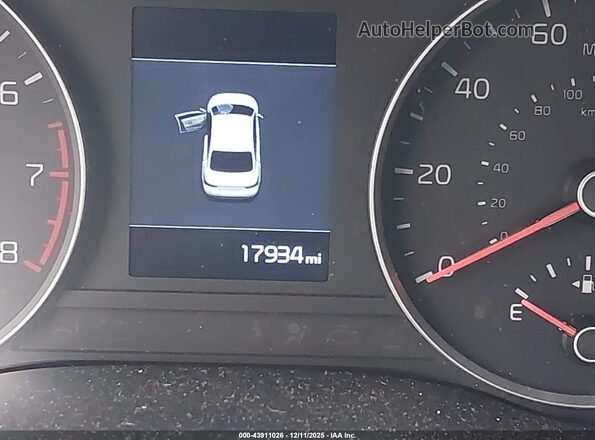 3KPA24AD8LE318452 2020 KIA RIO Blue 