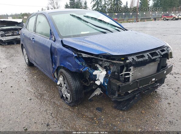3KPA24AD8LE318452 2020 KIA RIO Blue Vista frontal
