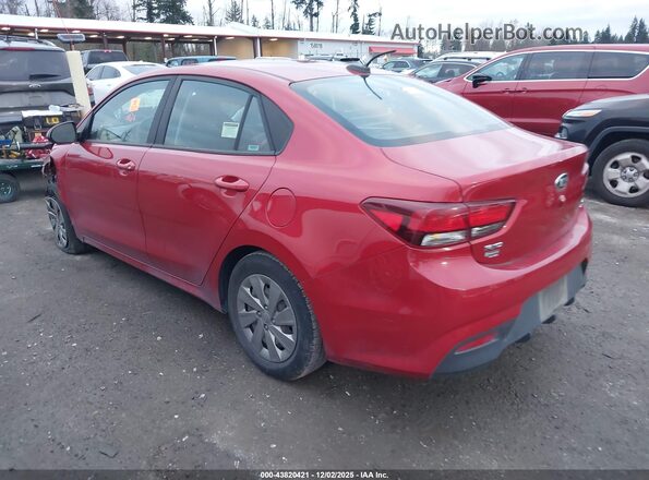3KPA24AD8LE322288 2020 KIA RIO Red Tył lewy