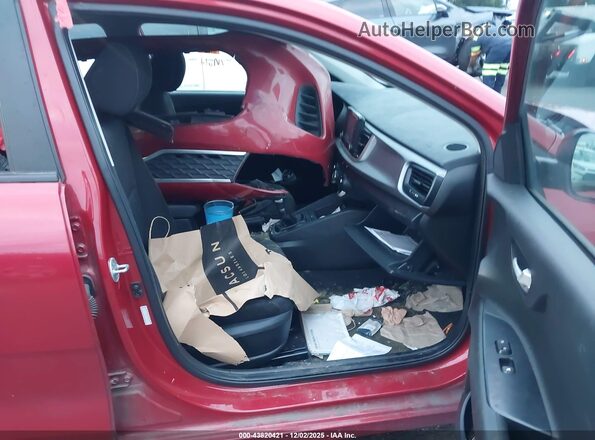 3KPA24AD8LE322288 2020 KIA RIO Red Widok wnętrza z przodu