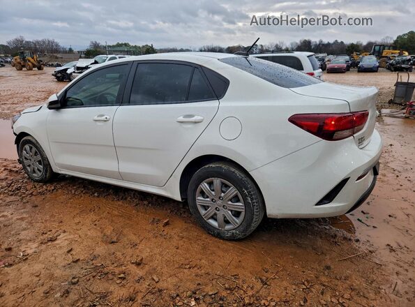 3KPA24AD8NE496543 2022 KIA RIO White Tył lewy