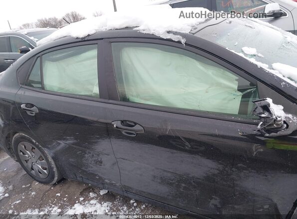 3KPA24AD9LE297420 2020 KIA RIO Black Vista interior de 360 grados