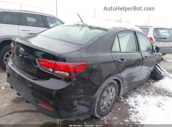 3KPA24AD9LE297420 2020 KIA RIO Black Trasero derecho