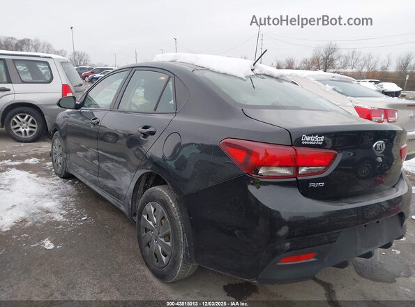 3KPA24AD9LE297420 2020 KIA RIO Black Trasero izquierdo