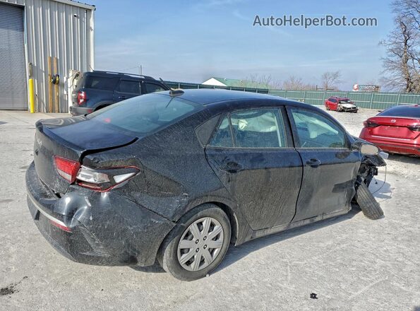 3KPA24AD9NE459128 2022 KIA RIO Black Trasero derecho