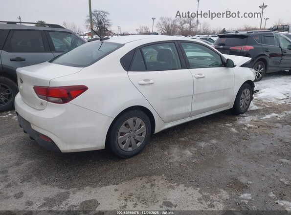 3KPA24ADXLE294980 2020 KIA RIO White Trasero derecho