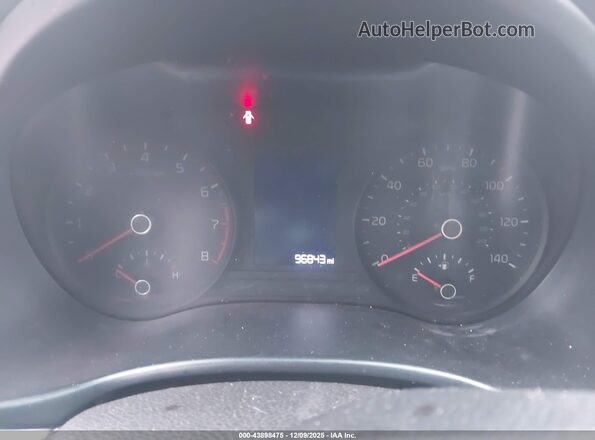 3KPA24ADXLE294980 2020 KIA RIO White Vista de los asientos traseros