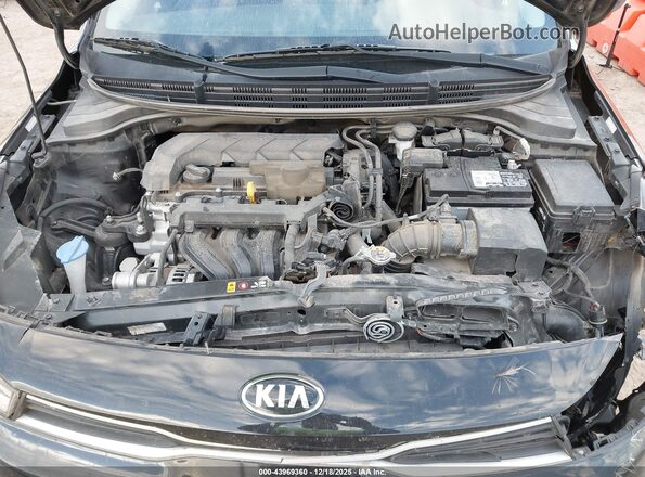 3KPA24ADXME381845 2021 KIA RIO Black Вид ззаду