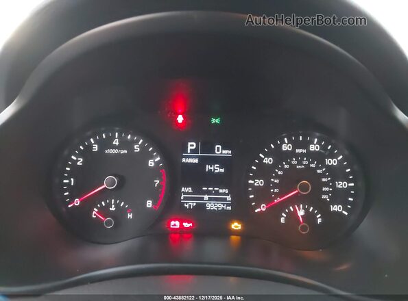 3KPA24ADXME409062 2021 KIA RIO Black Vista de los asientos traseros