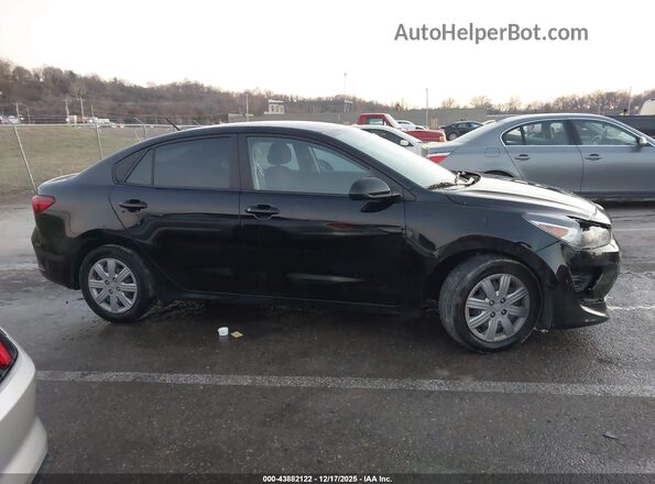 3KPA24ADXME409062 2021 KIA RIO Black Vista interior trasera