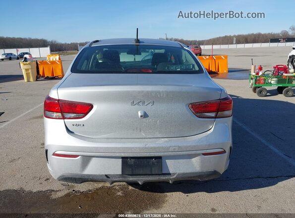 3KPA24ADXNE446761 2022 KIA RIO Silver 
