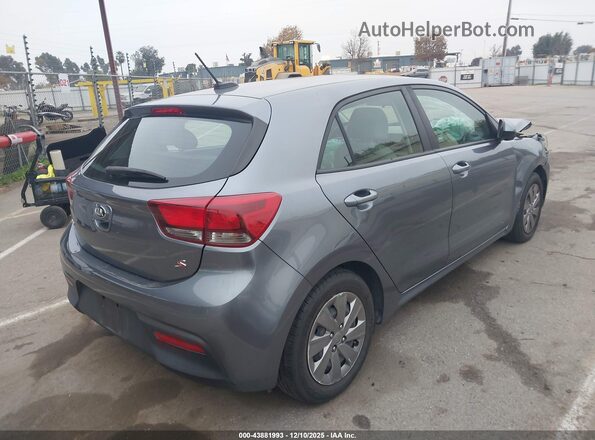 3KPA25AB2KE215689 2019 KIA RIO 5-DOOR Серый Задняя правая четверть
