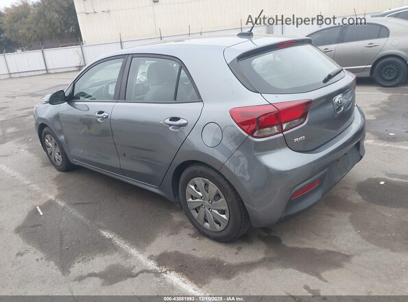 3KPA25AB2KE215689 2019 KIA RIO 5-DOOR Серый Задняя левая четверть