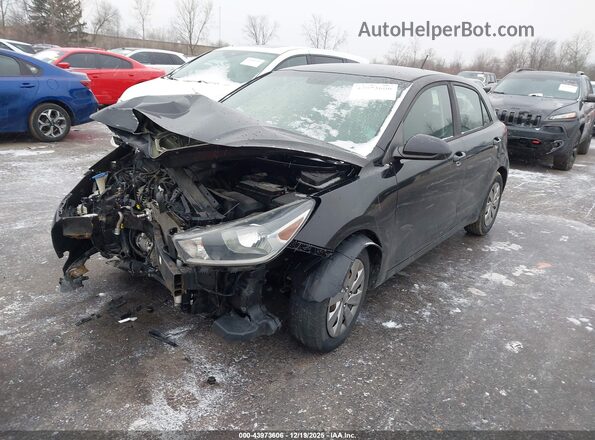 3KPA25AB8KE218922 2019 KIA RIO 5-DOOR Black Передня ліва чверть