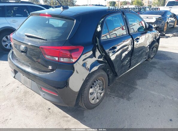 3KPA25AD1LE337897 2020 KIA RIO 5-DOOR Black Հետևի աջ