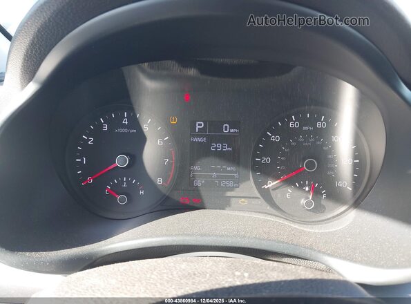 3KPA25AD1LE337897 2020 KIA RIO 5-DOOR Black Հետևի նստատեղերի տեսք