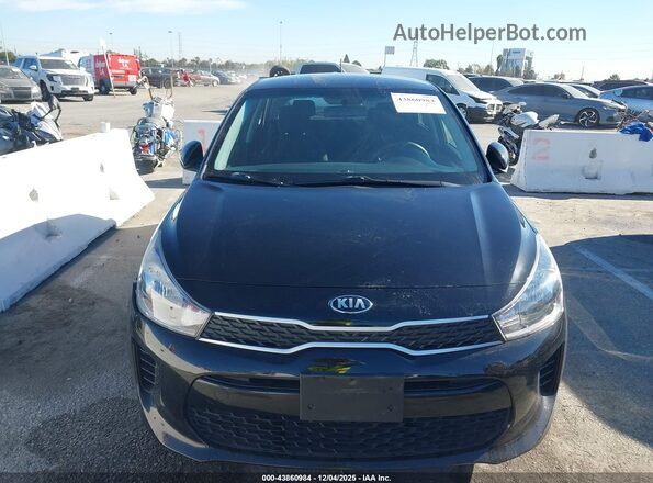 3KPA25AD1LE337897 2020 KIA RIO 5-DOOR Black Սարքավորումների վահանակի տեսք