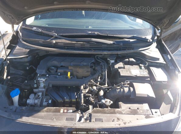 3KPA25AD1LE337897 2020 KIA RIO 5-DOOR Black Հետևի տեսք