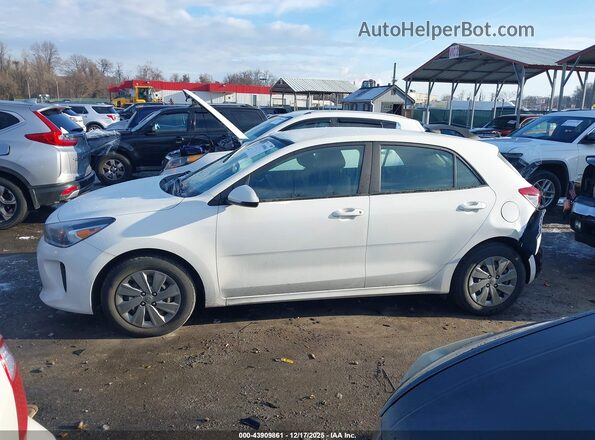 3KPA25AD5LE312243 2020 KIA RIO 5-DOOR White Սալոնի 360 աստիճան տեսք