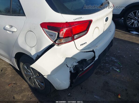 3KPA25AD5LE312243 2020 KIA RIO 5-DOOR White Դիմացի տեսք