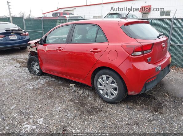 3KPA25AD5PE575127 2023 KIA RIO 5-DOOR Red უკანა მარცხენა