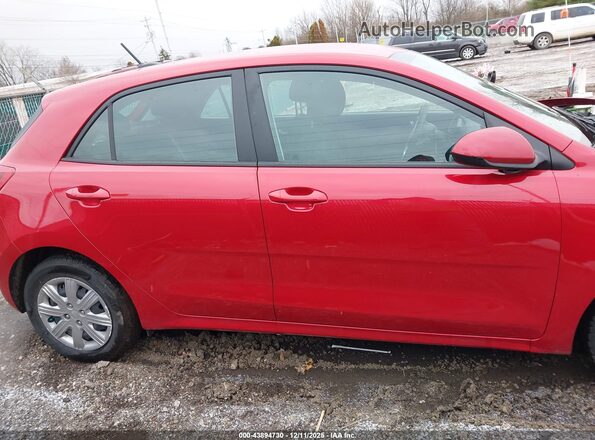 3KPA25AD5PE575127 2023 KIA RIO 5-DOOR Red სალონის 360-გრადუსიანი ხედი