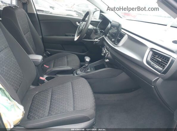 3KPA25AD5PE605985 2023 KIA RIO 5-DOOR Black Սալոնի դիմացի տեսք