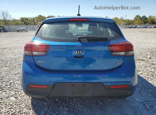 3KPA25AD8ME433205 2021 KIA RIO Blue Widok z tyłu