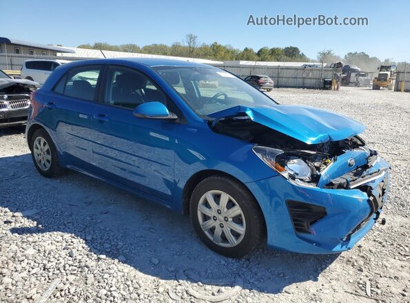 3KPA25AD8ME433205 2021 KIA RIO Blue Przód prawy