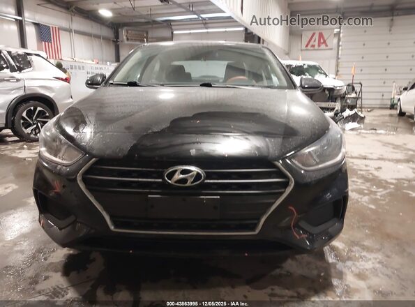3KPC24A32JE024235 2018 HYUNDAI ACCENT Black Вид щитка приладів