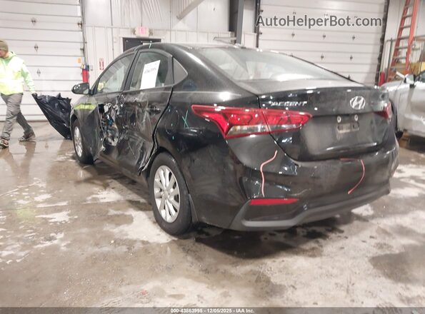 3KPC24A32JE024235 2018 HYUNDAI ACCENT Black Задня ліва чверть