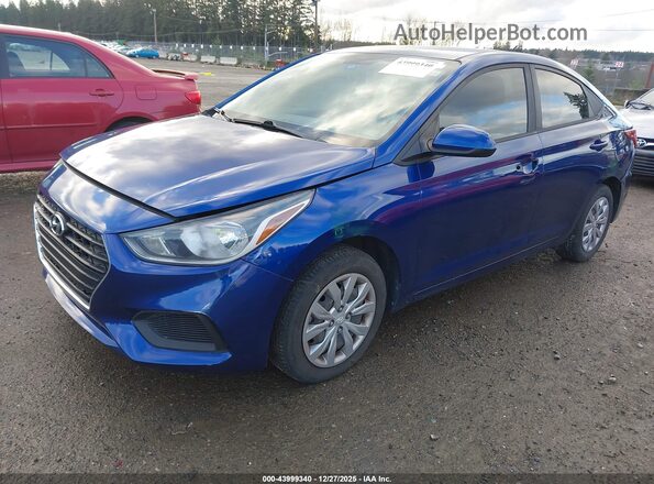 3KPC24A38JE033702 2018 HYUNDAI ACCENT Blue 