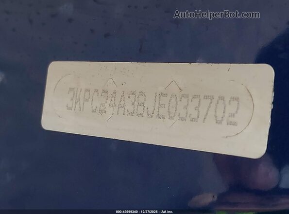 3KPC24A38JE033702 2018 HYUNDAI ACCENT Blue 