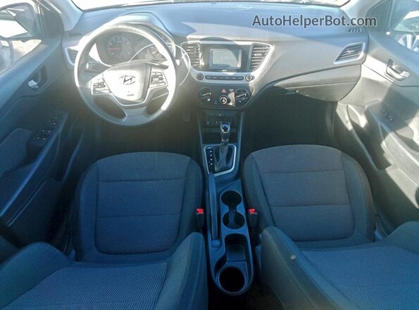 3KPC24A61LE091938 2020 HYUNDAI ACCENT Charcoal Widok deski rozdzielczej