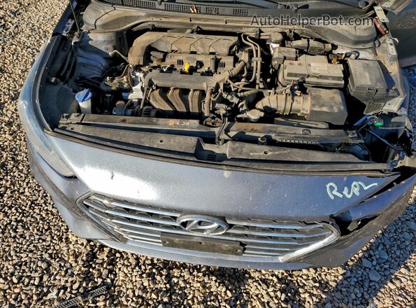 3KPC24A61LE109421 2020 HYUNDAI ACCENT Gray Vista interior trasera