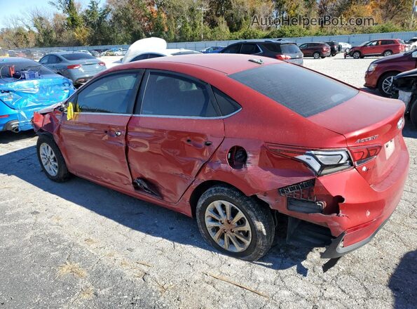 3KPC24A61LE111220 2020 HYUNDAI ACCENT Red უკანა მარცხენა