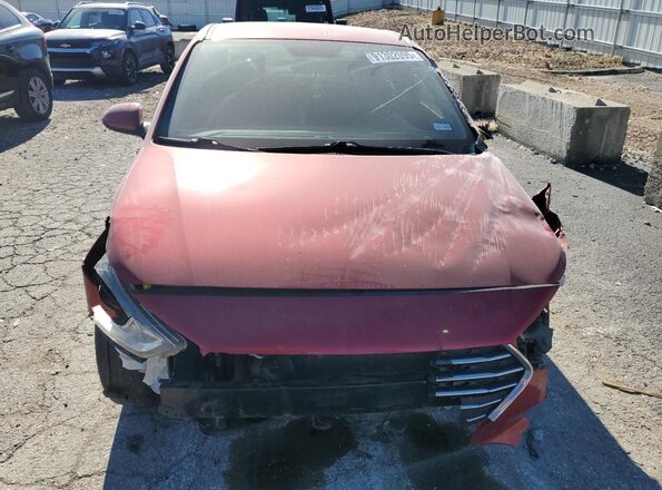 3KPC24A61LE111220 2020 HYUNDAI ACCENT Red წინა ხედი