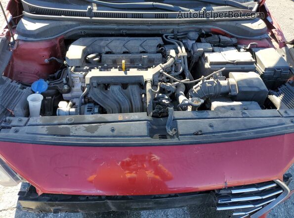3KPC24A61LE111220 2020 HYUNDAI ACCENT Red უკანა სალონის ხედი